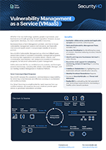 Vulnerability Management Datasheet screenshot