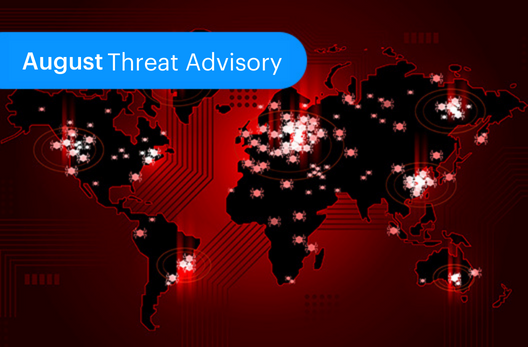 Top 5 August Threat Advisory