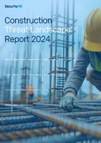 Construction Threat Landscape Report 2024 cover