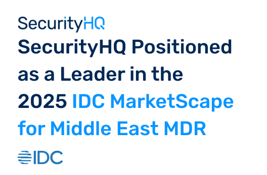 SecurityHQ Positioned as a Leader in the 2025 IDC MarketScape: Middle East Managed Detection and Response 2025 Vendor Assessment